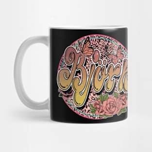 Great Gift Woman Flowers Proud Name Christmas 70s 80s 90s Mug